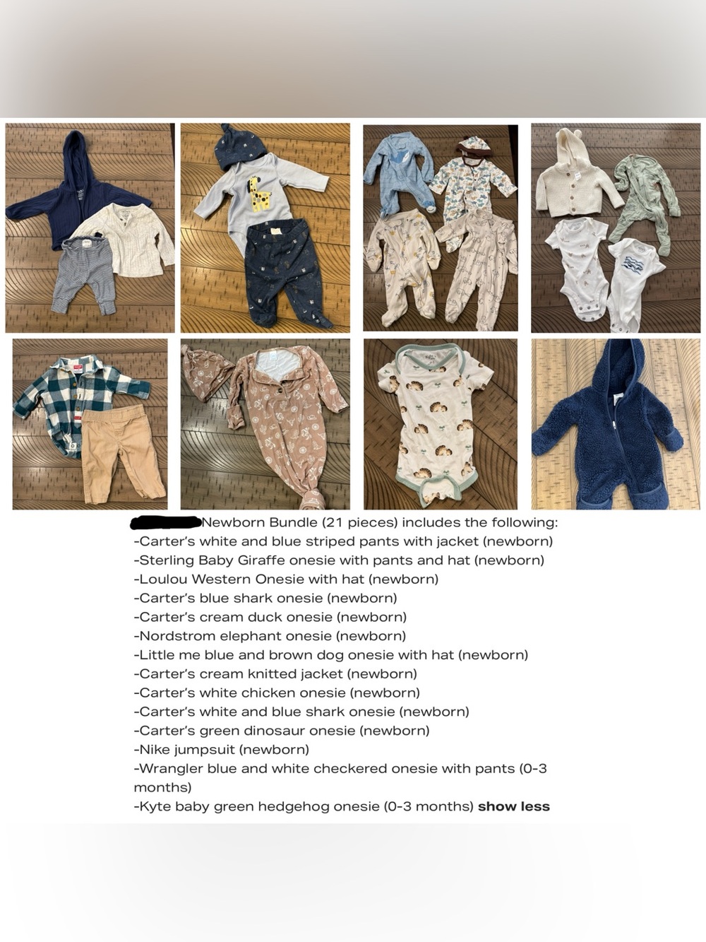 Newborn Bundle 21 Pieces